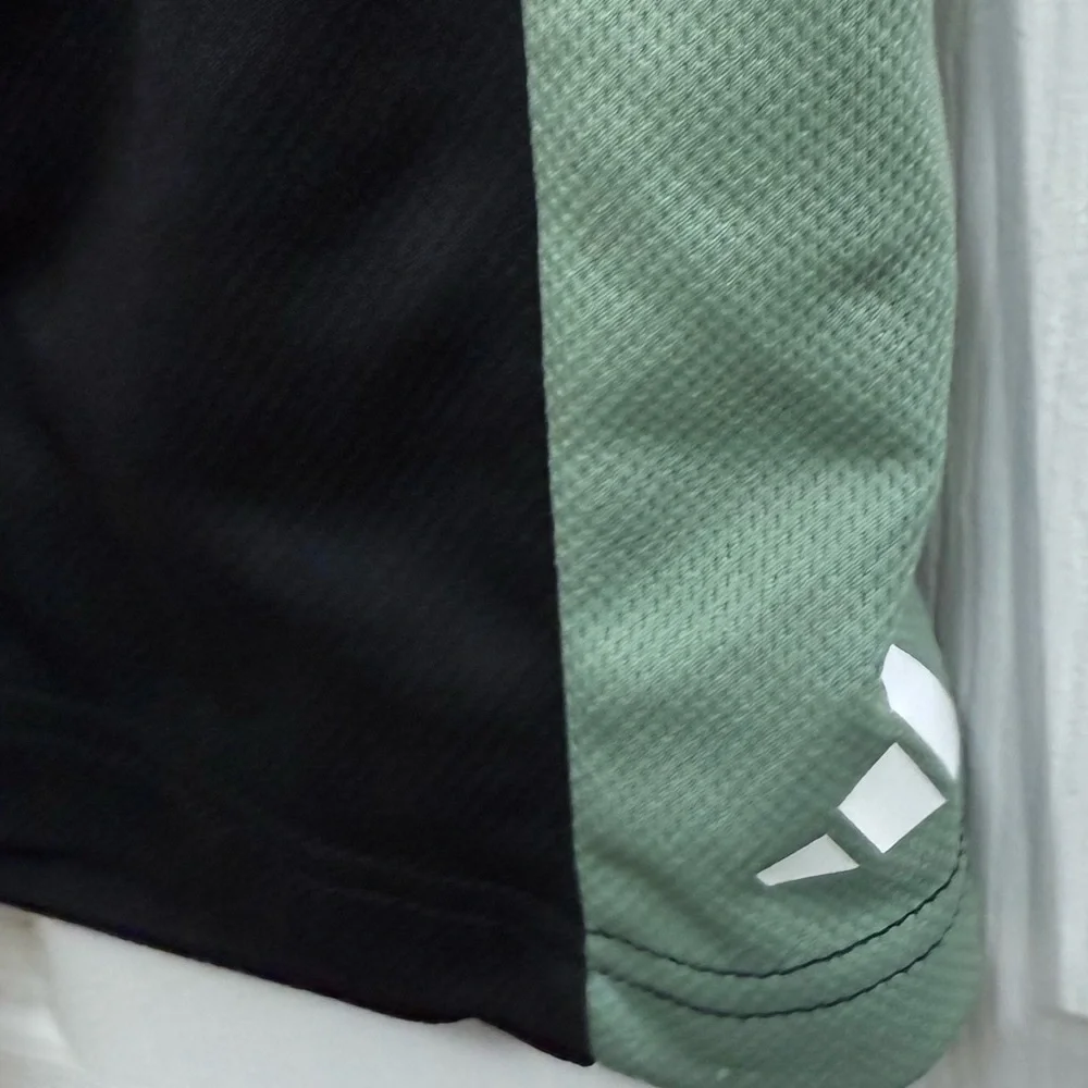 Adidas Green and Black Short Set, Size 4